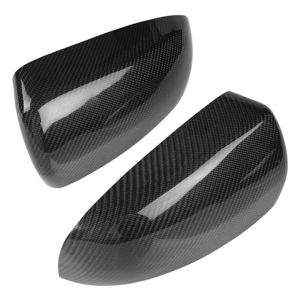 1 Pair of Carbon Fiber Side Rear View Mirror Cover Trim for BMW X5 E70 X6 E71 