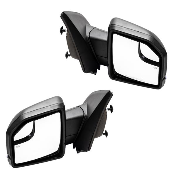 For 2015-2018 Ford F150 (8 pin) Power/Heated Side Mirrors Replacement Left/Right 