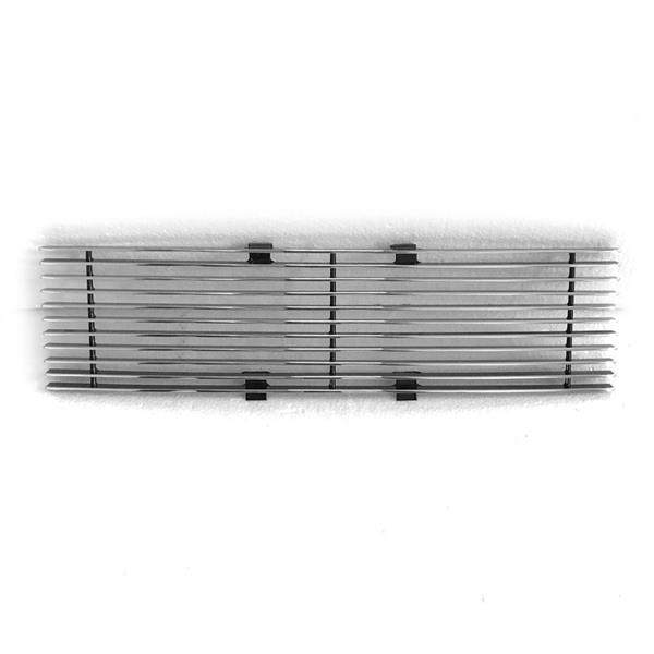 1pc Lower Bumper Polished Aluminum Car Grilles for Ford F-150 2009-2014 Chrome 