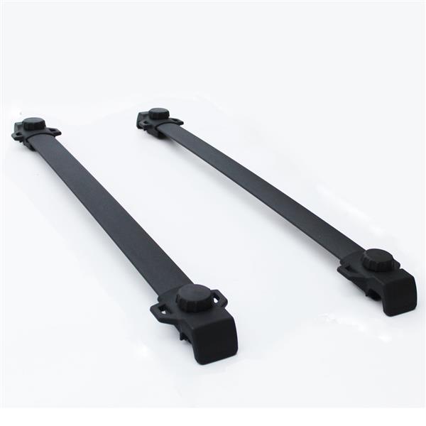 2pcs Professional Portable Roof Racks for Jeep Patriot 2007-2018 (Only for Models with Existing Roof Rails) Black 