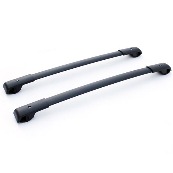 2pcs Professional Portable Roof Racks for Subaru Forester 2014-2019 Black 