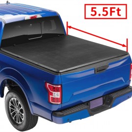 2014-2019 Ford F150 Supercrew double cab  5.5‘ Bed Soft Tri-fold Tonneau Cover