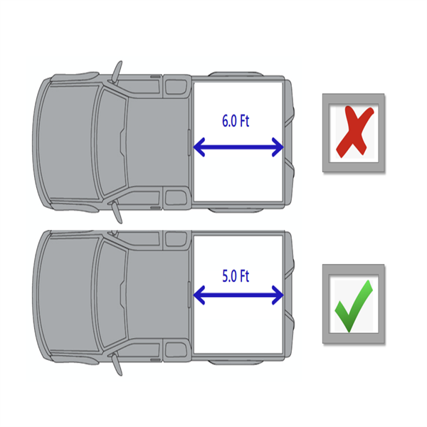 2016-2020 Toyota Tacoma SR5 access cab   5' Bed 