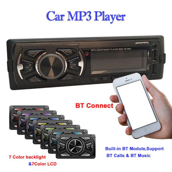 GRUNDIG CAR MP3 Player CAR RADIO MP3/WMA/USB/TF/BT PLAYER MP3 & FM RECEIVER 